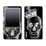 Skull King Black Design Zune 30GB Skin Decal Protective Sticker