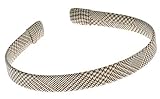 L. Erickson USA 1/2 Ultra Comfort Headband - Silk Plaid Brown