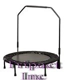 Seen as TV 40 in Rebounder Trampoline Foldable Bar w/Bar with Bag