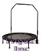 Seen as TV 40" in Rebounder Trampoline Foldable Bar w/Bar with Bag