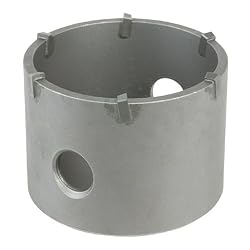 Hitachi 725716 Two-Piece 3-1/8-Inch 6 Teeth Lightweight Hollow Core Drill Bit with Internal M16 Thread