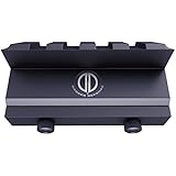 Dagger Defense 45 Degree offset side rail mount for flashlight, laser or sight accessories or red dot optics. Picatinny 1913 Rail Mount