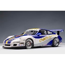 PORSCHE 997 GT3 CUP PLAIN BODY VERSION 1/18 White