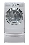 LG 27" Electric Dryer with 7.3 Cu. Ft. Capacity, 9 Cycles, Titanium - DLE9577SM