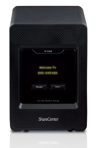 D-Link ShareCenter Cloud Storage 4000 4-Bay (Diskless) Network Attached Storage (DNS-345) On Sale