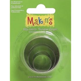 Makin's Clay Cutters 3/Pkg-Round