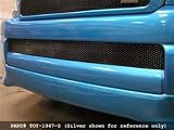 Grillcraft front grill / grille mesh for Toyota Tacoma Color:Black