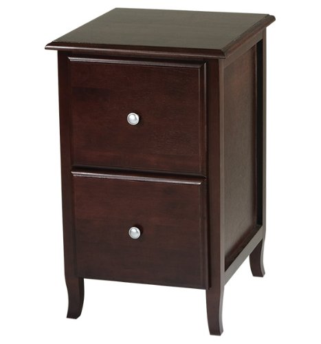 Home Star Merlot Collection File Cabinet