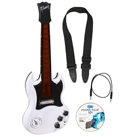 Power Tour Guitar White by Hasbro