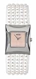 Seksy by Sekonda White Mother of Pearl Dial Stone Set Cuff Strap Ladies Watch 4833