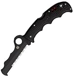 Spyderco Assist with Carbide Tip FRN Combination Edge Black Blade Knife