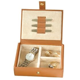 Personalized Leather Men's Stud Box