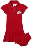 Garb NCAA Ohio State Buckeyes Caroline Infant Dress (18 month, Red)