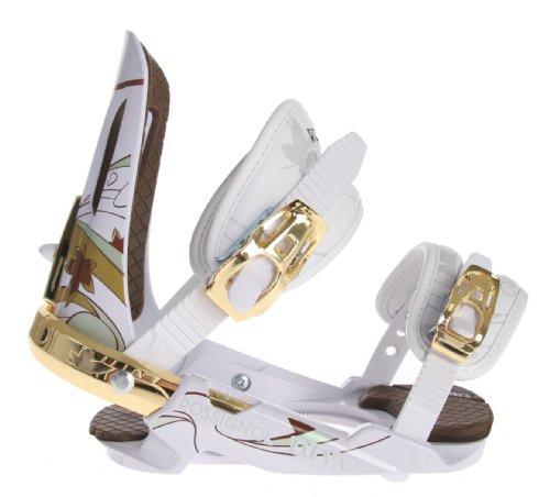 gold snowboard bindings