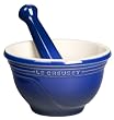 Le Creuset Mortar and Pestle, Cobalt