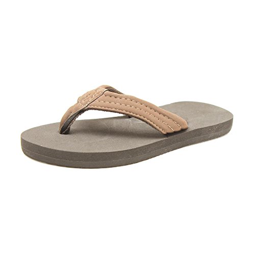 Rainbow Premier Leather Wide Strap Sandal - Kids'