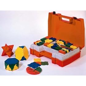 Polydron Giant 266-piece Construction Set (Age 7+) - build nets, prisms, cuboids & pyramids