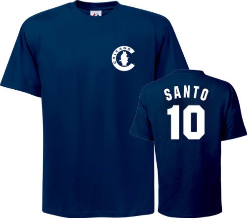 Andre Dawson T-Shirt: Chicago Cubs #8 Navy Cooperstown T-Shirt