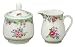 Ashdene Kensington Bone China Sugar Bowl and Creamer Set in Gift Box