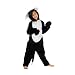 Girls Boys Kids Deluxe Fur Black Cat Onesie Animal Fancy Dress Costume Outfit