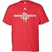 adidas Houston Rockets Primary Logo Short Sleeve T-Shirt