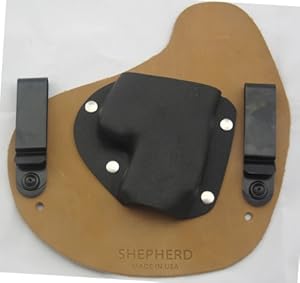 Conceal Mini- Right Handed, Horse Hide, Glock 17, 19, 22, 23, 26, 27, 31, 32, 36 - Shepherd Leather IWB Holster