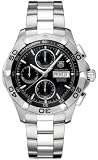 Image of TAG Heuer Aquaracer Automatic Chronograph Day-Date Men's Black Dial Aquaracer Watch