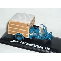 VESPA PIAGGIO APE A125 CASSONCINO CHIUSO 1948 BLAU 1/32 ITALERI DEL PRADO MODELLMOTORRAD MODELL MOTORRAD SONDERANGEBOT