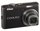 Nikon - Coolpix S620 - Digital Camera - Compact - 12.2 Mpix - Optical Zoom: 4 X - Supported Memory: Sd, Sdhc - Black