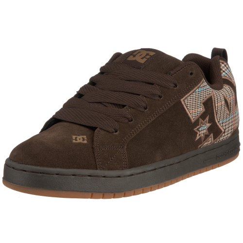 DC Men’s Court Graffik  Skateboarding Shoe Dark Chocolate/Light Brown D0300927 10 UK