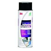 3M Adhesive Remover - Low VOC <20% Clear, 24 Fl Oz Aerosol, Net Wt 18.7 oz (Pack of 1)