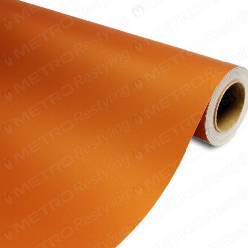 3in x 5in (SAMPLE SIZE) Avery SW900 Supreme Matte Blaze Orange Vinyl Car Wrap Film