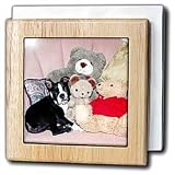 Boston Terrier - 6 Inch Tile Napkin Holder