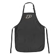 Purdue Apron NCAA College Logo Black Purdue University TOP RATED for Grilling, Barbecue, Kitchen and Cooking Best Unique Gifts for a Man, Men, HIM HER Women, Ladies. GIFT IDEA!