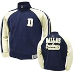 Dallas Cowboys Vintage Star Power Stripes Track Jacket