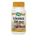 Nature's Way Selenium Capsules, 200 mcg, 100-Count Bottle (Pack of 3)