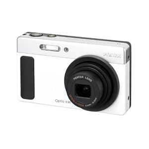 Pentax Optio H90 12.1 MP Digital Camera with 5x Wide Angle Optical Zoom and 2.7-Inch LCD (Ceramic White)