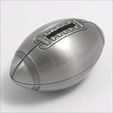 Creative Gifts Pewter Finish Baseball Coin Money Bank - 2.5 Inch Diameter