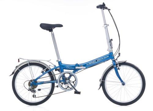 Land Rover City Lite Folder 20" Wheel Blue Bike