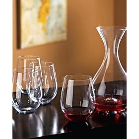 Wine Enthusiast U Decanter and Tumblers Gift Set by The Wine Enthusiast