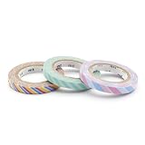 Pastel Slim Masking Tape - Set of Three
