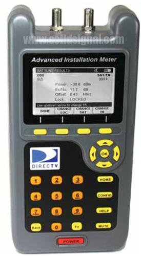 AIM Advanced Installation Signal Meter for DIRECTV Satellite Dishes