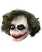 Batman The Dark Night Rubies Costume #4526 The Joker 3/4 Mask With Hair Adult Size