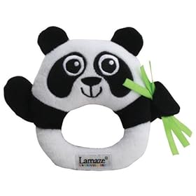Lamaze High-Contrast Panda Rattle