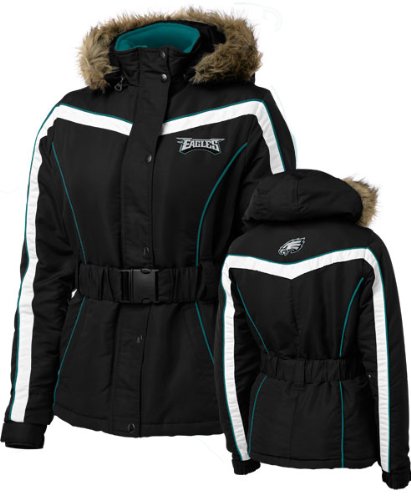 Philadelphia Eagles Women's Gameday Green Full-Zip Heavyweight Parka
