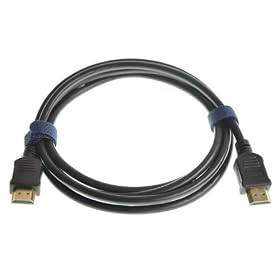 HDMI Cable with Ethernet, HDMI Male to Male Cable 1.4 Version, 3D 1080P 4K*2K HDMI Cable 1.8M black