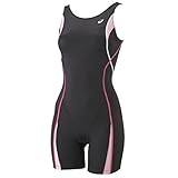 asics(アシックス) ウィメンズ 浮力サポートオールインワン AFL303.9019 ブラックxピンク S