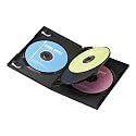 サンワサプライ DVDトールケース(4枚収納) DVD-N4-03BK