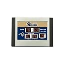 6.5"x9" Scoreboard Desk Clock St. Louis Rams