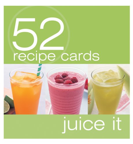 Juice It Recipe Cards